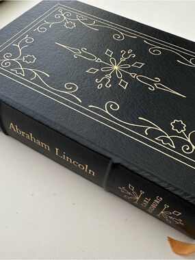 Abraham Lincoln Leatherette Edition - Black with Gold Foil